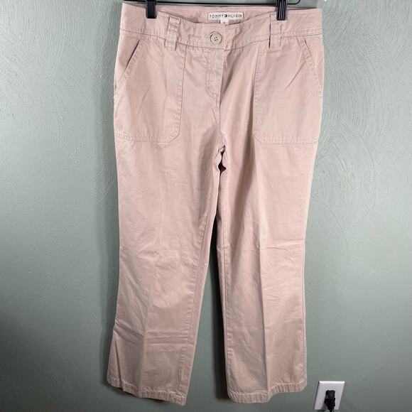 Tommy Hilfiger Women's Khaki Pants Size 10 Loose Cut Relaxed Outdoor Wear - Picture 9 of 10